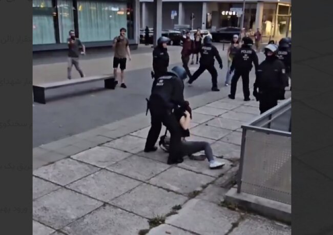 VIDEO: Watch violation of human rights in Germany