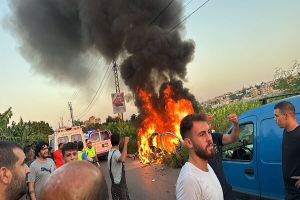 حمله پهپادی رژیم صهیونیستی به لبنان حمله پهپادی رژیم صهیونیستی به لبنان