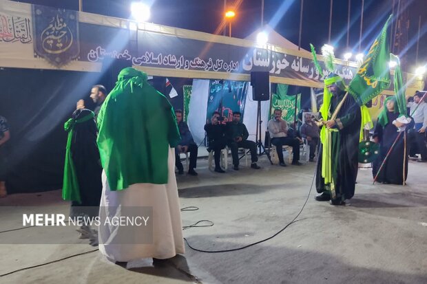 رونمایی از پوستر ششمین سوگواره ملی تئاتر میدانی و تعزیه اربعین حسینی رونمایی از پوستر ششمین سوگواره ملی تئاتر میدانی و تعزیه اربعین حسینی