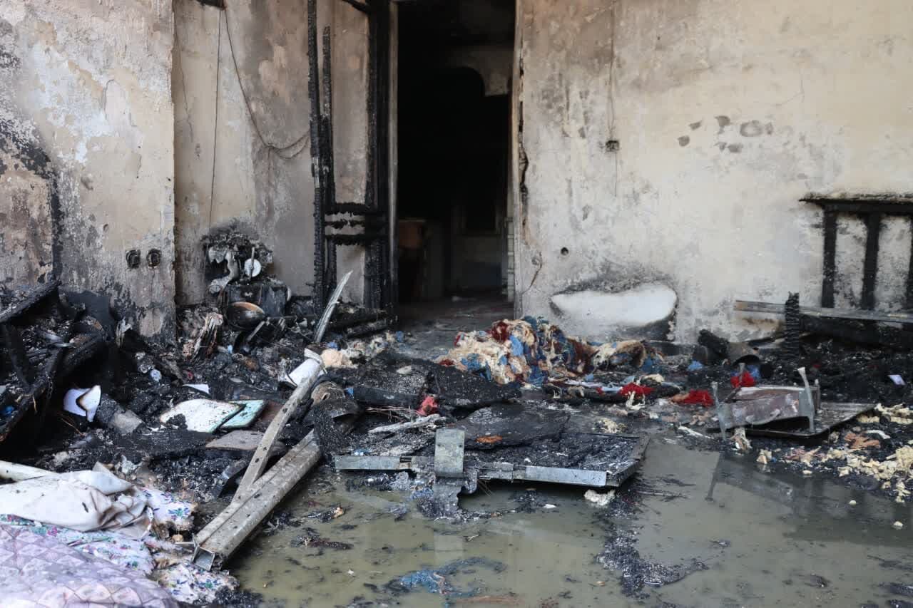 آتشسوزی در منزل مسکونی در اصفهان / یک شهروند گرفتار شد