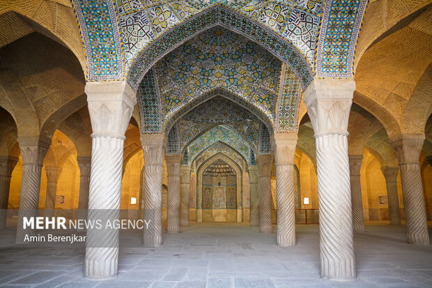 Vakil Mosque in Shiraz on International Day of the Mosque
