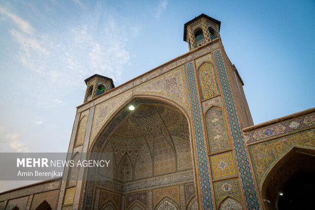 Vakil Mosque in Shiraz on International Day of the Mosque
