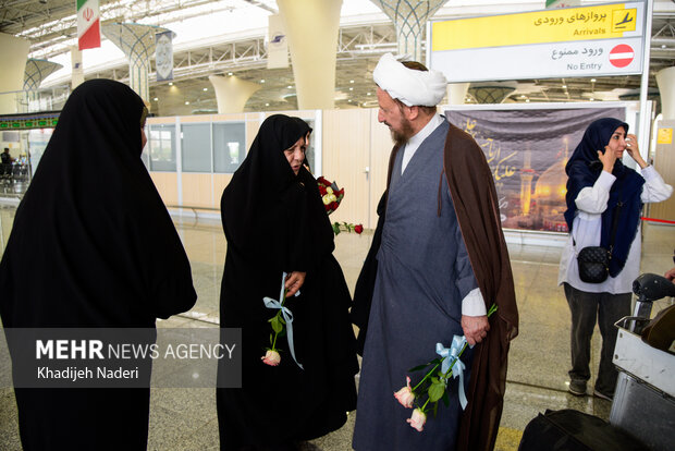 Arbaeen Pilgrims at Isfahan airport