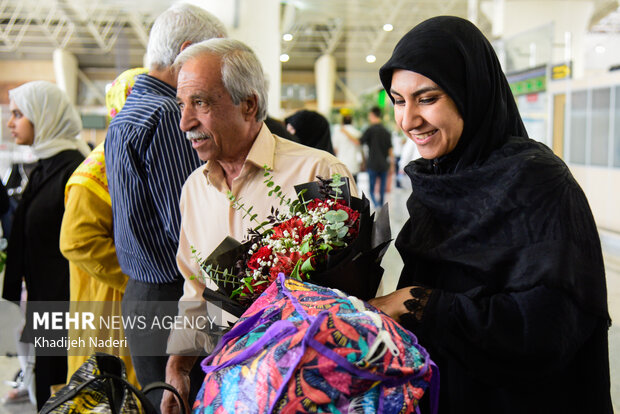 Arbaeen Pilgrims at Isfahan airport