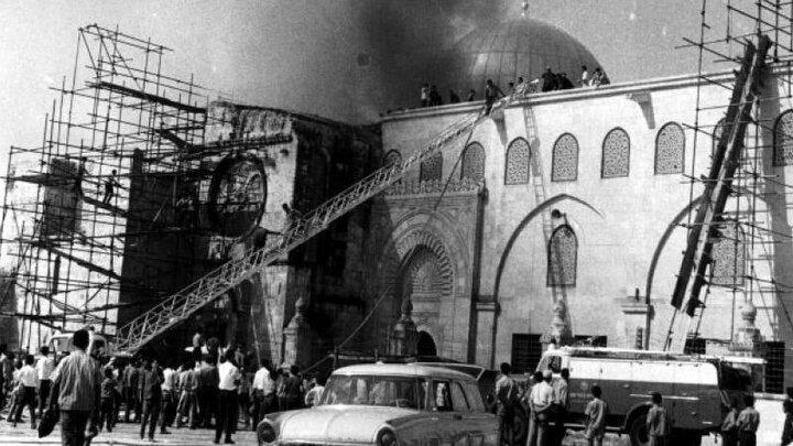 55th anniversary of burning of Al-Aqsa Mosque (+Photos)