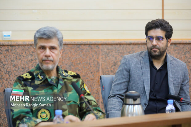 نشست خبری معاون هماهنگکننده وزارت دفاع و پشتیبانی نیروهای مسلح 7