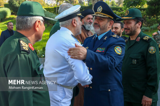 حضور امیر سرتیپ نصیرزاده در وزارت دفاع و پشتیبانی نیروهای مسلح