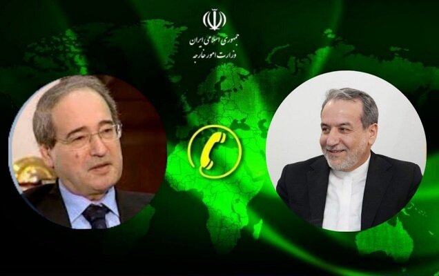 İran ve Suriye dışişleri bakanları telefonda görüştü İran ve Suriye dışişleri bakanları telefonda görüştü