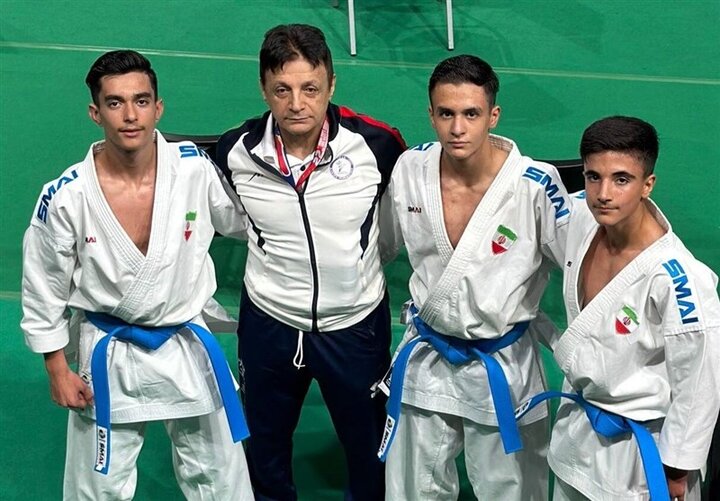 Iran men’s Kata team of cadets wins bronze in Asian C’ships