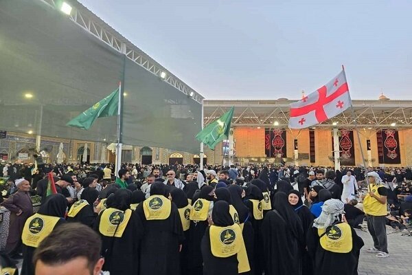 Gürcistan Müslümanları Erbain yürüyüşünde ikram çadırı kurdu