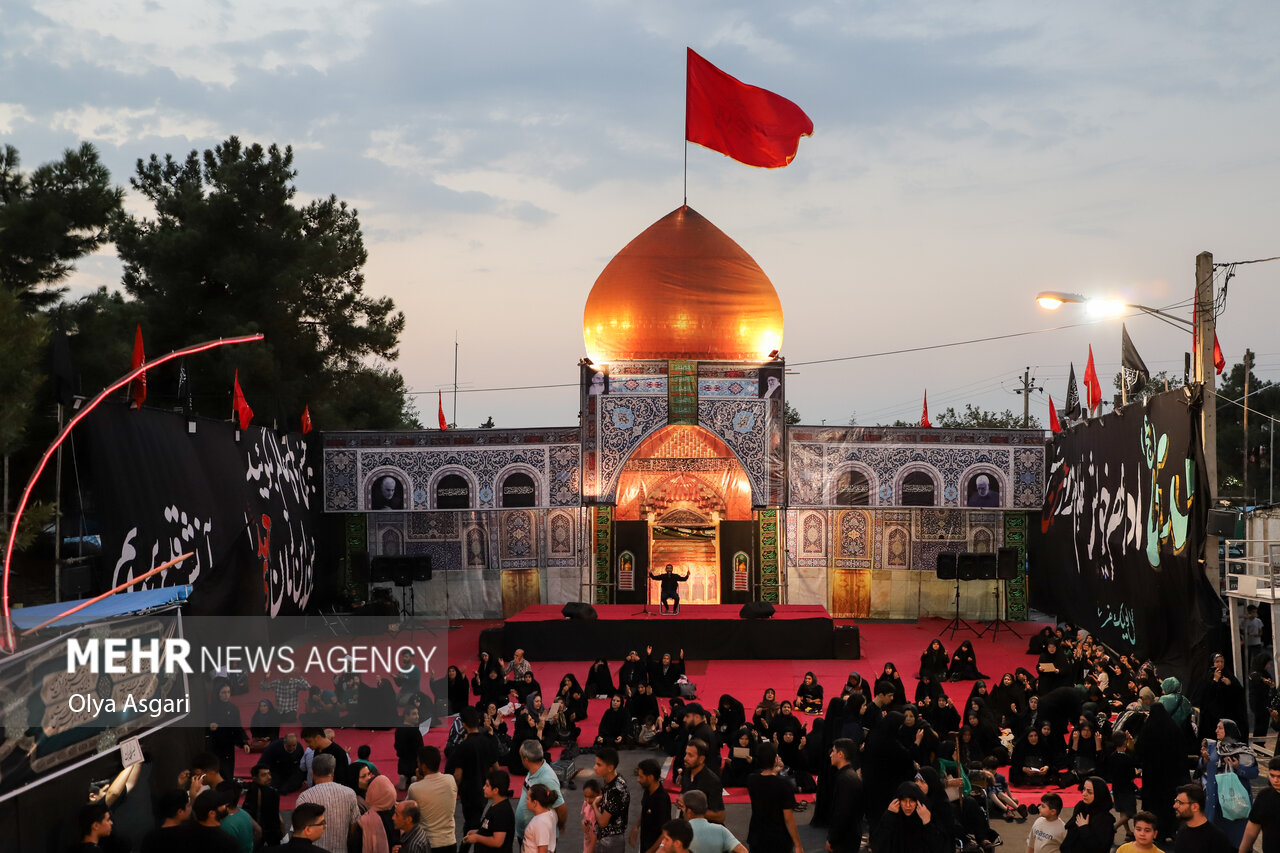 Mawkib Arbaeen Mawkibs in Gorgan serve people - Mehr News Agency