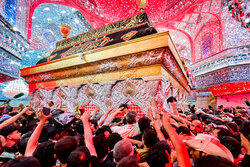 Imam Hussein (AS) holy shrine on eve of Arbaeen