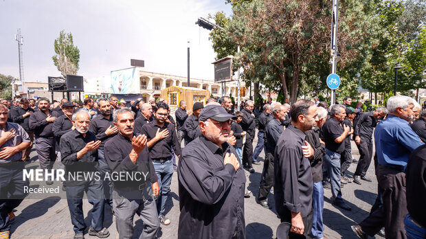 آئین «امامین اوچو»؛ تجلی باشکوه سوگواری شیعی در زنجان