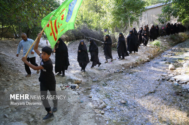 زائران پیاده «چناران شهر» خراسان شمالی