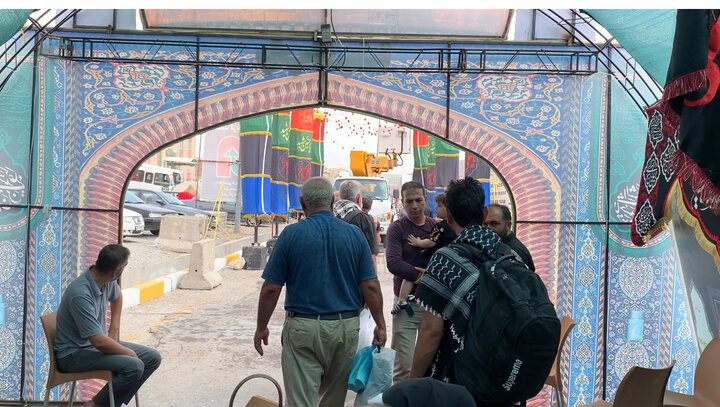 تمرچین میعادگاه عاشقان حسینی؛روایتی از دلدادگان اربعین درنقطه صفر مرزی