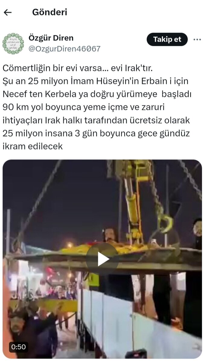 Türk sosyal medya kullanıcıları Erbain Yürüyüşü hakkında ne düşünüyor?