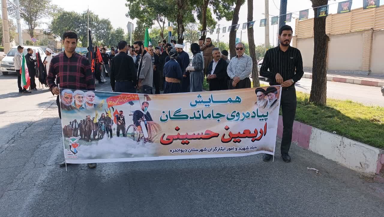 طنین یا حسین در شهرهای کردستان/دلهایی که شوق کربلا دارد