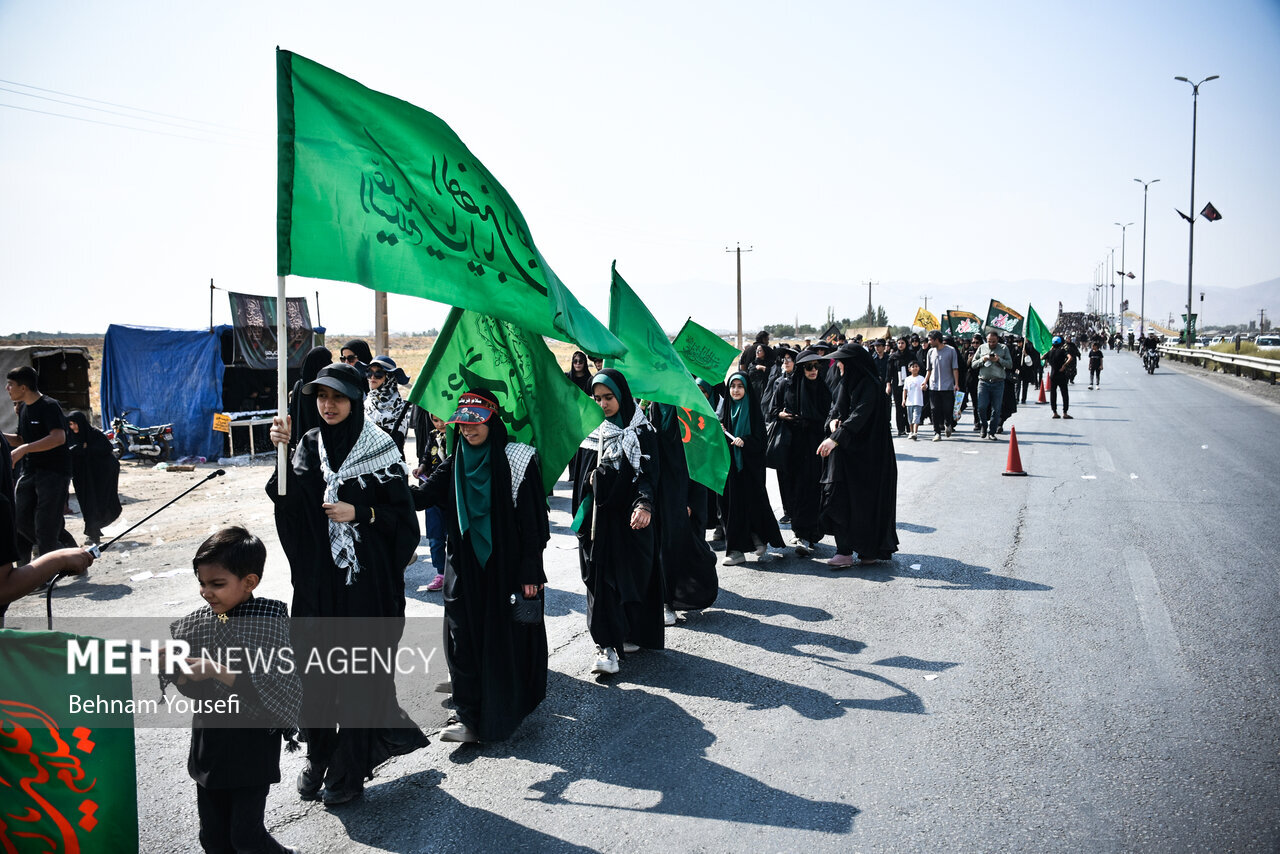 سرزمین آفتاب غرق در ماتم و اندوه اربعین اباعبدالله الحسین (ع)