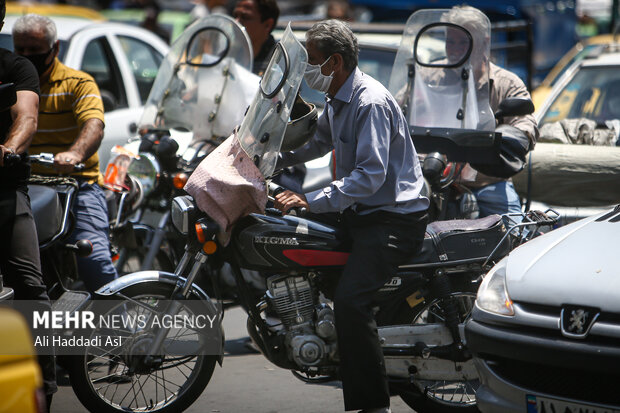 موتورسیکلت‌های شهر تهران باید معاینه فنی داشته باشند