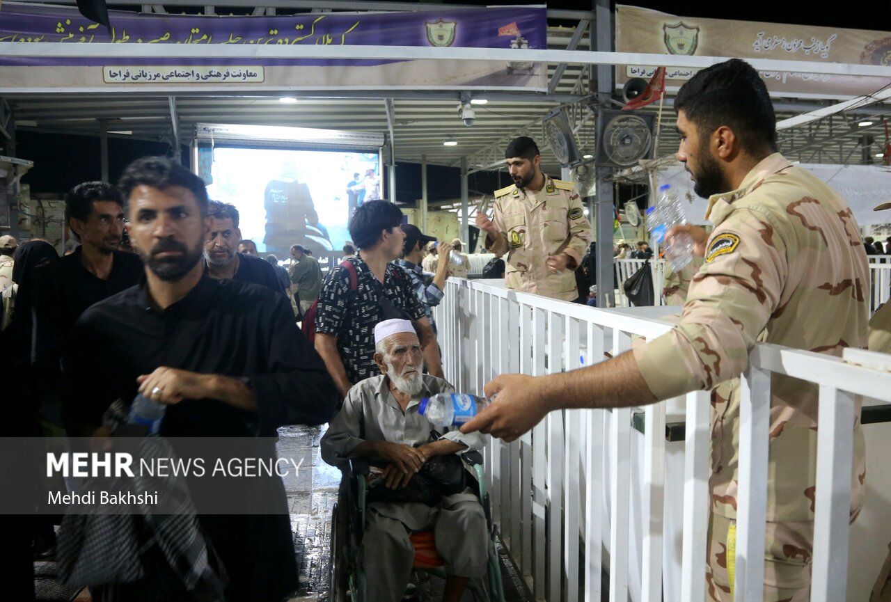 تامین آب پایدار در مرز مهران؛حیاتی ترین نیاز زائران برطرف شد