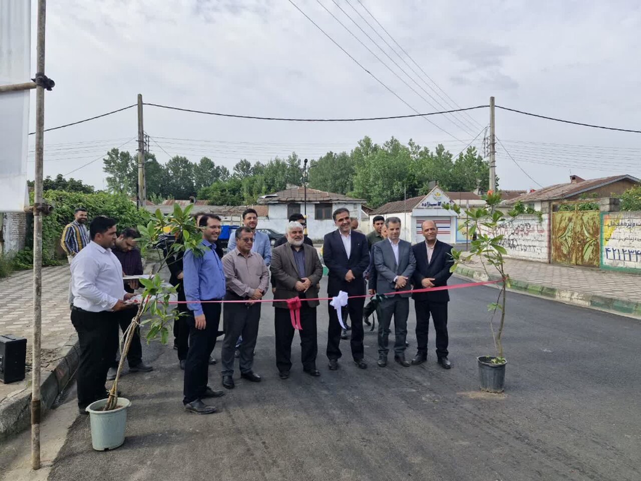 پروژههای حوزه مدیریت شهری آستانه اشرفیه افتتاح شد