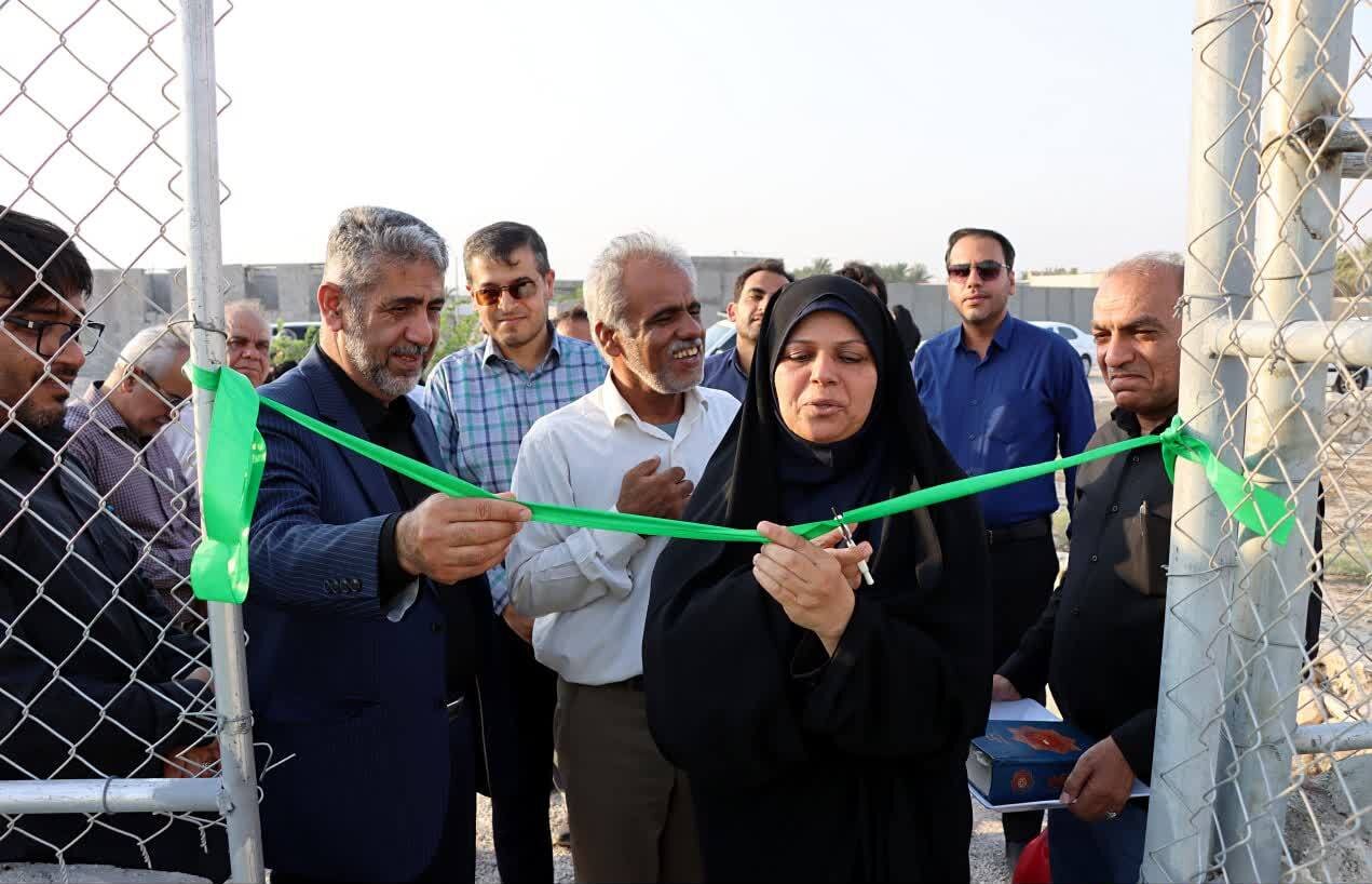 ۲۴ پروژه عمرانی در بخشهای مرکزی و کاکی «دشتی» افتتاح و اجرا شد