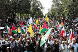 Anti-Zionist rally in Tabriz