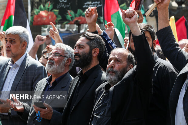 راهپیمایی ضد صهیونیستی «جمعه خشم» در تبریز