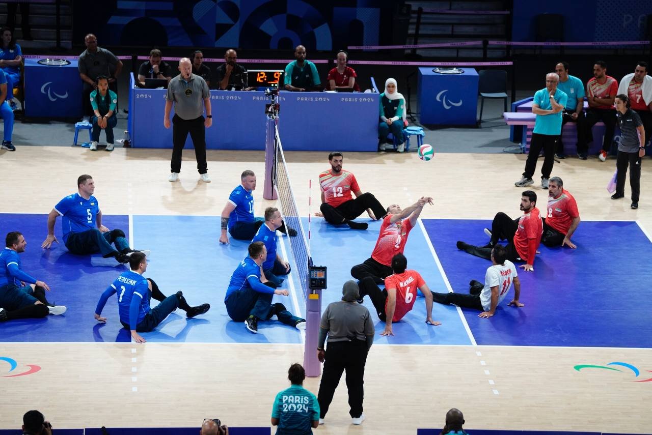 sitting volleyball