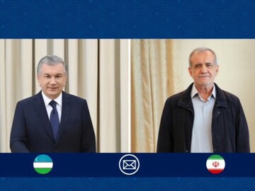 Pezeshkian congratulates Uzbekistan on National Day