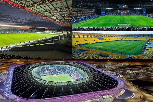 تصاویر ورزشگاههای حریفان استقلال و پرسپولیس در لیگ نخبگان آسیا