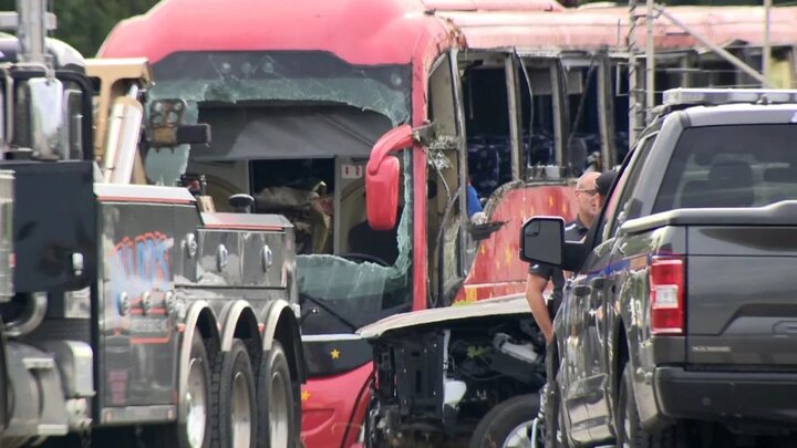 Seven dead, dozens injured when Mississippi bus overturns