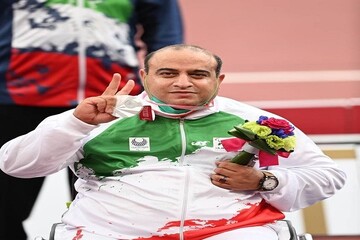 Iran's Mokhtari wins bronze in shot put in Paris Paralympics