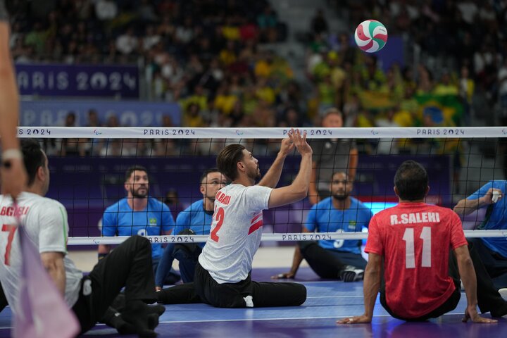 Iran sitting volleyball down Brazil in 2024 Paris Paralympics