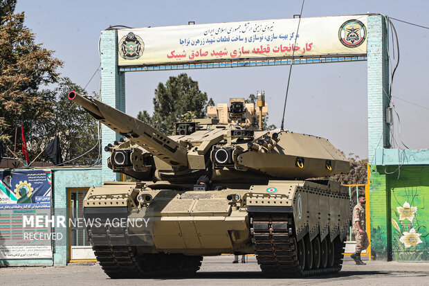 M-60 tanks handed over to Iran army ground forces
