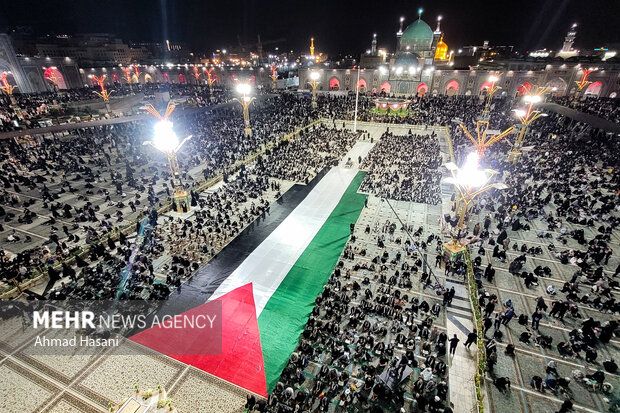 Marking Prophet Muhammad demise anniv. at Imam Reza shrine