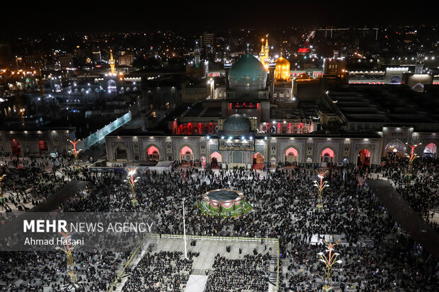 Marking Prophet Muhammad demise anniv. at Imam Reza shrine