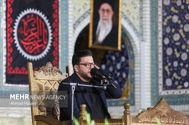 Marking Prophet Muhammad demise anniv. at Imam Reza shrine