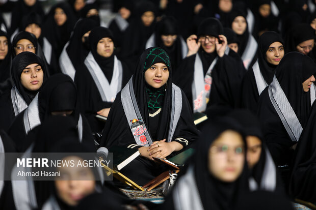 Marking Prophet Muhammad demise anniv. at Imam Reza shrine