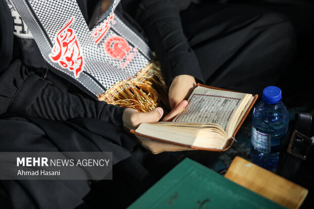 Marking Prophet Muhammad demise anniv. at Imam Reza shrine