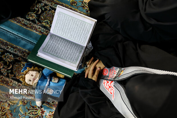 Marking Prophet Muhammad demise anniv. at Imam Reza shrine