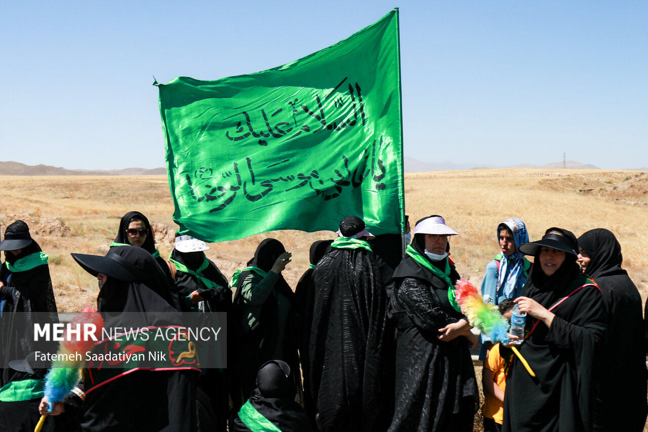 زائران پیاده امام رضا (ع)؛ روایت شور و ایمان در دهه کرامت