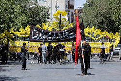 ایرانی شہر کرد میں شہادت امام حسنؑ اور رحلت پیغمبر اسلام(ص) کی مناسبت سے عزاداری