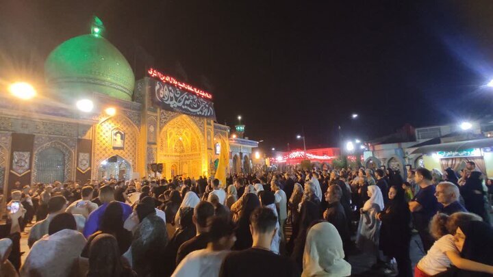 Hazrat Muhammad (PBUH) mourning ceremony in Astaneh Ashrafieh