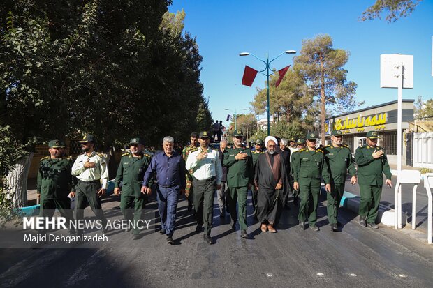 هیئت عزاداری نیروهای مسلح یزد در ۲۸ صفر