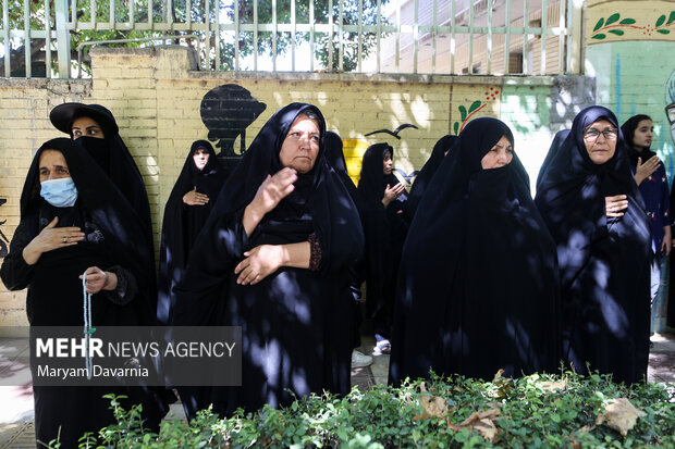 هیئت عزاداری نیروهای مسلح بجنورد در ۲۸ صفر