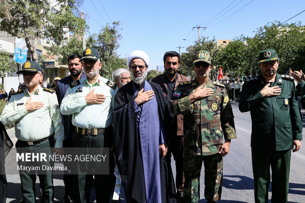 هیئت عزاداری نیروهای مسلح بجنورد در ۲۸ صفر