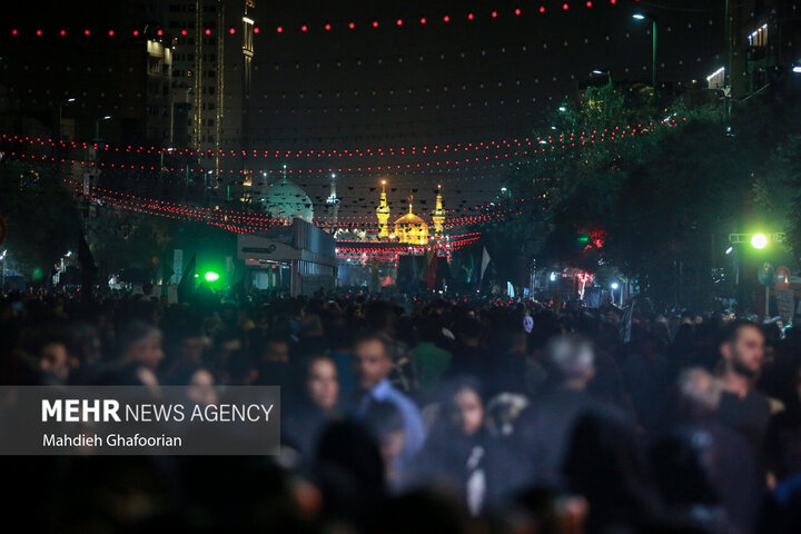  اقامة مراسم عزاء وفاة النبي (ص) في جميع أنحاء البلاد