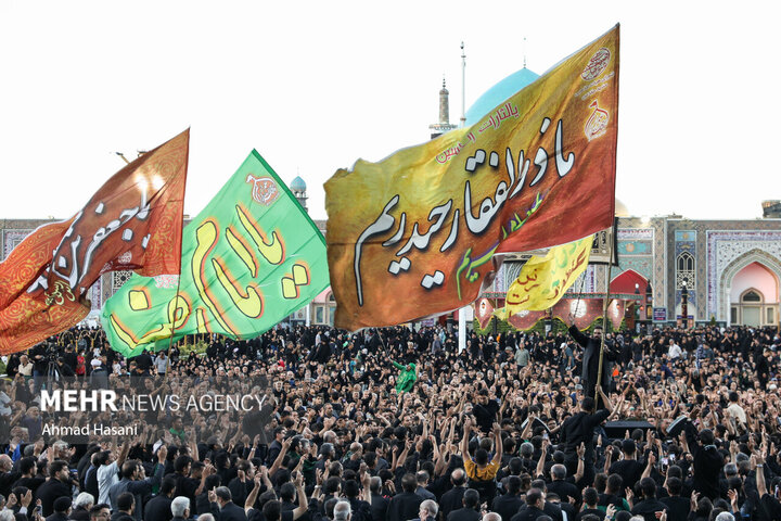  اقامة مراسم عزاء وفاة النبي (ص) في جميع أنحاء البلاد