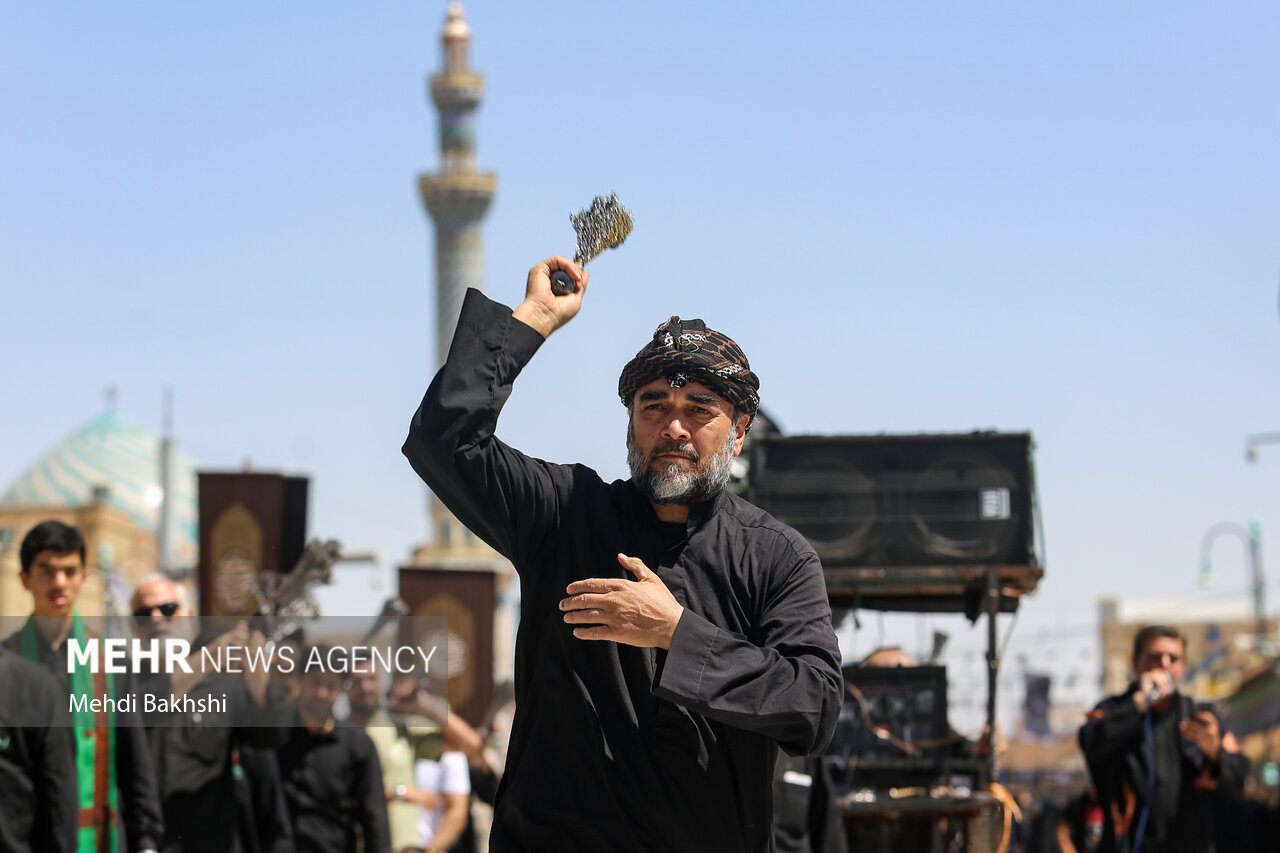 İran'da Hz.Muhammed (S.A.V) için matem töreni